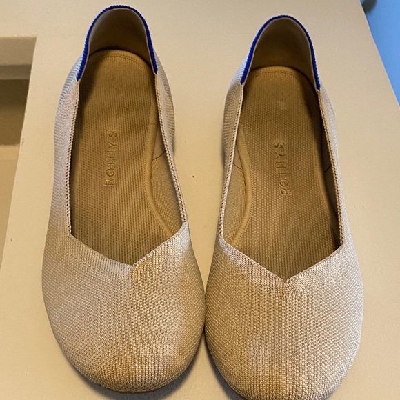 Rothy's Shoes - Rothy's Beige Women's Flats